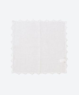 MUNGAI (Men)/ムンガイ ポケットチーフ　レース　ＭＵ２４Ｆ／Ｓ／Ｅ７　Ｕ３０