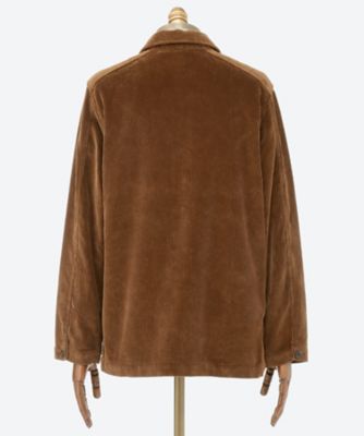 Drakes ドレイクス オーバーシャツ コーデュロイ ブラウン Drakes ドレイクス オーバーシャツ コーデュロイ ブラウン