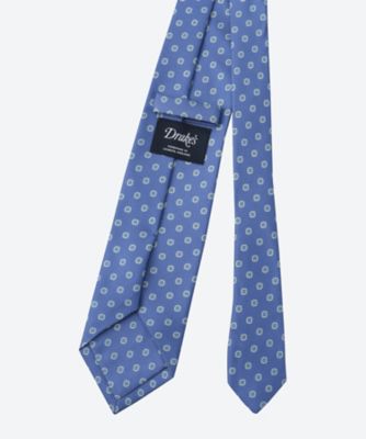 【美品】Drake's/ドレイクス　ネクタイ DRAKE'S DRAKE'S（ドレイクス）英国製ネクタイ 日本販売店