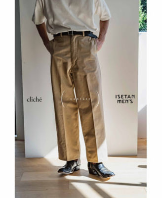 ウエスト約39センチcantate Regular Chino Trousers カンタータ