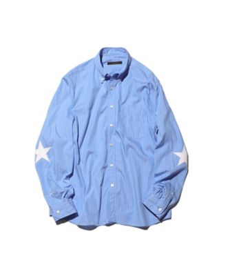 へに シャツ STAR ELBOW PATCHED BIG B．D