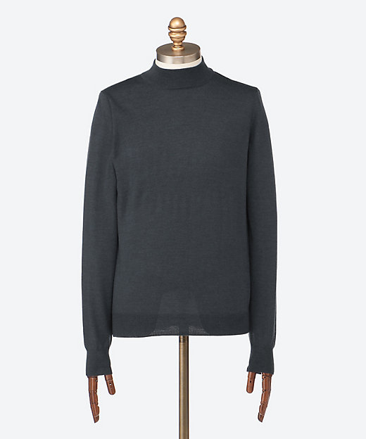メリノウール モックネックセーター １２Ｇ | ファッション・服 | 三越
