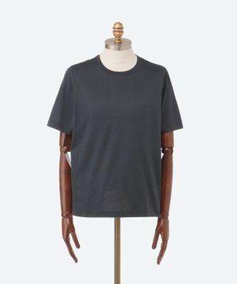 マーセライズコットン半袖クルーネックＴシャツ