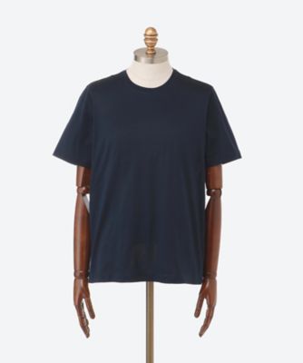 マーセライズコットン半袖クルーネックＴシャツ