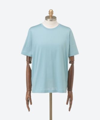 マーセライズコットン半袖クルーネックＴシャツ