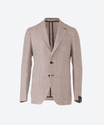 TAGLIATORE (Men)/タリアトーレ ジャケット　ハウンドトゥース　シングル２ボタン　ダカール