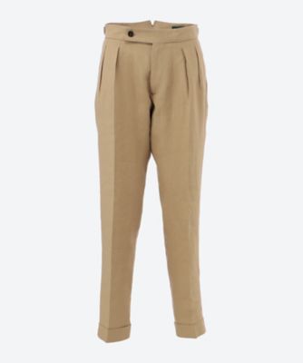 ＜BERWICH (Men)＞パンツ　リネン　スコッチ