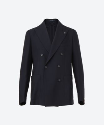 ＜TAGLIATORE (Men)＞ジャケット　無地　ダブル６ボタン　モンテカルロ