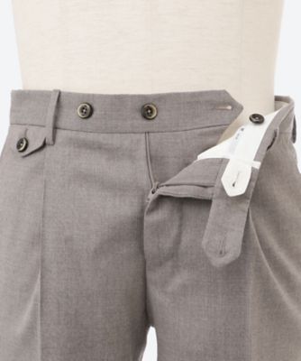 パンツ　ジェントルマンフィット　１プリーツ　フランネル　５１／ＣＯＧＦ１１ＺＰ０ＣＬ１／ＣＭ１３