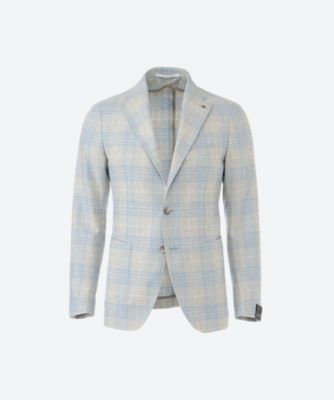＜TAGLIATORE (Men)＞シングル２ボタン　チェック　ジャケット