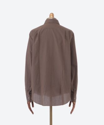 カジュアルシャツ　４２／ＢＲ／ＢＫ／ＳＴ　ｎｏｒｍａｌ　ｓｈｉｒｔ