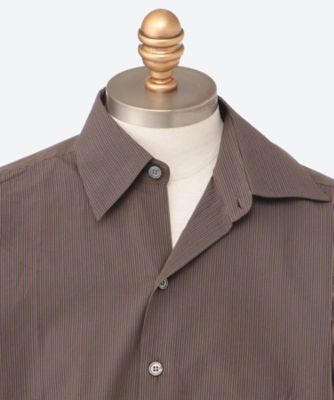 カジュアルシャツ　４２／ＢＲ／ＢＫ／ＳＴ　ｎｏｒｍａｌ　ｓｈｉｒｔ