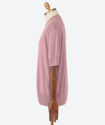美品　RENCONTRANT シルク100% 半袖ニット Lサイズ 美品 RENCONTRANT シルク100% 半袖ニット Lサイズ