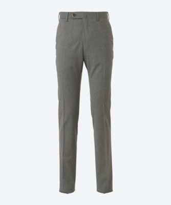❤美品❤【PTトリノ】SUPERSLIM FIT50 PT TORINO ピーティートリノ ノープリーツ スラックス/ウール