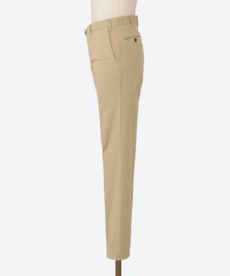 カジュアルパンツ スーパースリムフィット コットンギャバ 52