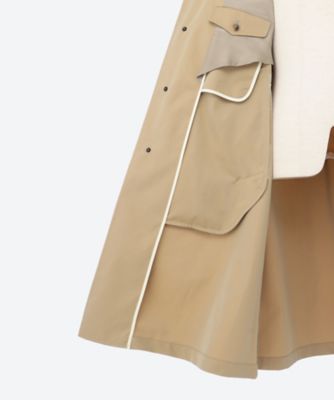 ステンカラーコート A51／Huddersfield