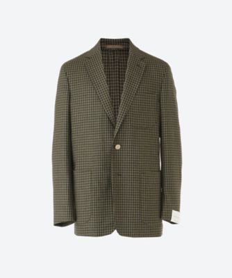 CARUSO (Men)/カルーゾ シングル２ボタン　チェック　ジャケット　５１／ＮＰＺ２０５Ｚ／５０６３９７