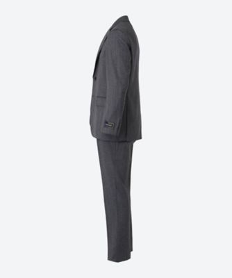 スーツ TAKA-Q 【ウール】 ウール混 レギュラーフィット 2ボタン2ピース