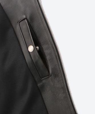 送料無料】レザーブルゾン Leather Flight JK