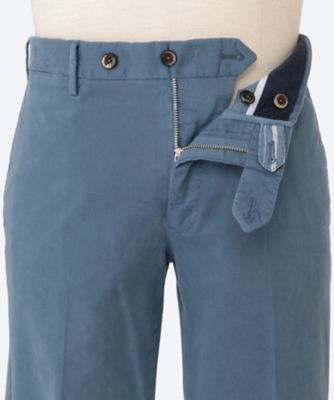 【美品】PT01　スーパースリムフィット コットンパンツ ブルーグレー　52 美品】PT01 スーパースリムフィット コットンパンツ ブルーグレー 52