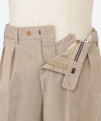 カジュアルパンツ 2プリーツワイド 52／AZBJ | BERNARD ZINS