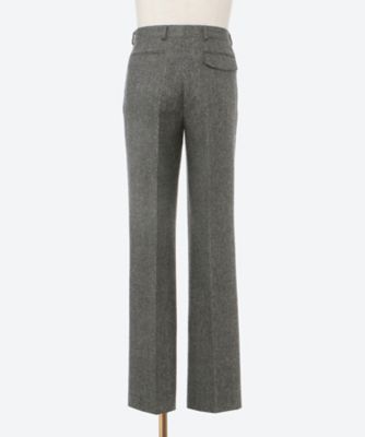合わせ買J6448ベルナールザンス ツイードシンチバックノープリーツパンツ40 BERNARD ZINS（ベルナール ザンス）｜【SALE】BERNARD ZINS