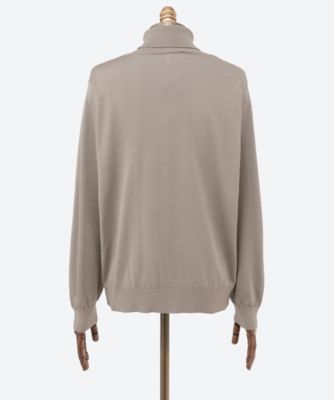 タートルネック シルクニット 52／95―254―013 | YONETOMI