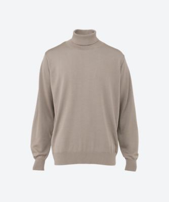 タートルネック シルクニット 52／95―254―013 | YONETOMI