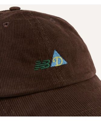 ＜ドレイクス×ニューバランス＞コーデュロイ　コットン　ベースボールキャップ　５２／ＤＲ１ＡＧ２５３１５／Ｃａｐ