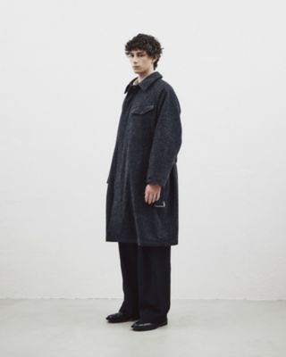 ジャケット・アウター TROVE PINO COAT 65COA02 オーダー】コート SOFT TWEED ／ BELTED