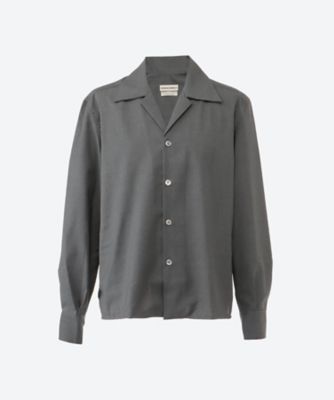 m’s braque オープンカラーシャツ 別注】m's braque×TOMORROWLAND ビンテージ