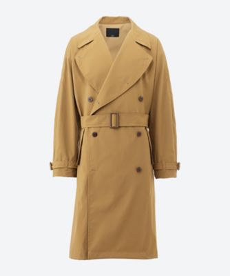 ES:S ブラウン トレンチコート ダブルブレスト es:s/エス コート 通販 | 三越伊勢丹オンラインストア・通販【公式】