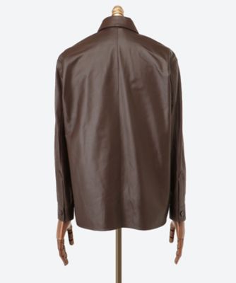 アユマン レザーウェア シャツブルゾン 61／LUSH | ARMA (Men)/アルマ