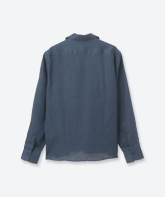 カジュアルシャツ CLSカプリ麻ムジ MD26S／S／ALAMARI