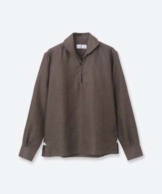 カジュアルシャツ CLSカプリ麻ムジ MD26S／S／ALAMARI