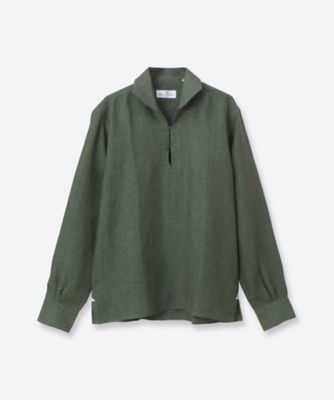カジュアルシャツ CLSカプリ麻ムジ MD26S／S／ALAMARI