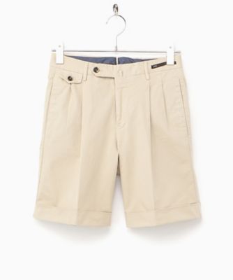 無地 ２プリーツ ショートパンツ 三越伊勢丹オンラインストア 公式