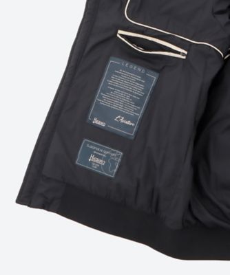 ヘルノ XL相当 ブルゾン 切り替え ロゴプレート ワッペン 50 ネイビー ヘルノ XL相当 ブルゾン 切り替え ロゴプレート ワッペン 50 ネイビー