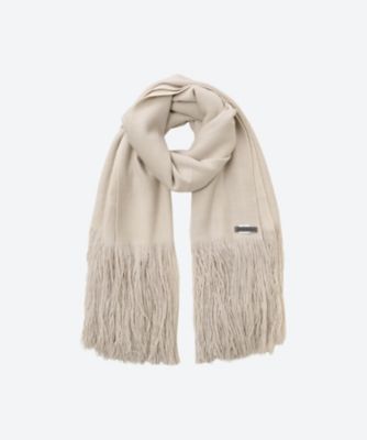 ＜Denis Colomb (Women)＞ショール　Ｌｏｎｇ　Ｆｒｉｎｇｅ　Ｓｈａｗｌ