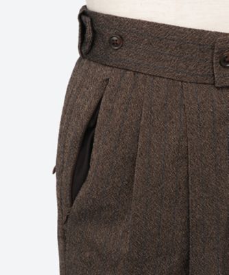 パンツ　Ｔｕｃｋｅｄ　Ｓｉｄｅ　Ｔａｂ　Ｔｒｏｕｓｅｒ－Ｗ／Ｒ／Ｎ／ＰＵ　Ｐｉｎ　Ｓｔｒｉｐｅ　Ｊｑ．２２Ｗ　５　ＬＱ１４１