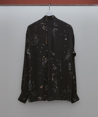 新品未使用 MASU 23SS ZIP-UP GALAXY SILK SHIRT | www.ofa.sg