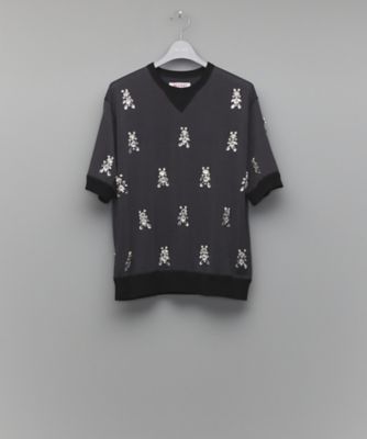 トップスMASU BIJOUX BEAR KNIT T-SHIRT