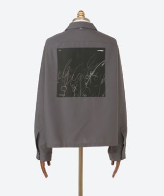 シャツ　ＳＹＳＴＥＭ　ＳＨＩＲＴ，　ＳＣＲＩＢＢＬＥ　２４Ｓ－５－ＯＡＵ９３　ＰＥＳＯＡ００９