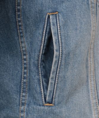 ブルゾン　ＭＡＳＵ　ＢＯＹＳ　ＥＭＢＬＥＭ　ＤＥＮＩＭ　ＪＡＣＫＥＴ　２５Ｓ―３―Ｂ２５Ｋ６ＢＬ００１