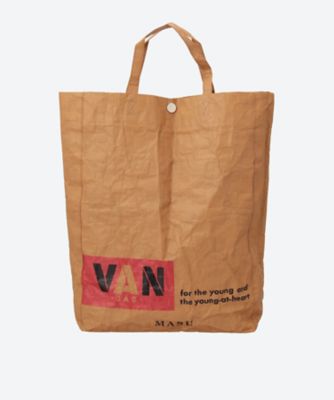 ＜MASU (Men)＞バッグ　ＭＡＳＵｘＶＡＮ　ＪＡＣ　ＳＨＯＰＰＩＮＧ　ＢＡＧ　２５Ｓ―１６―Ｍ２５Ｋ６ＯＪ００９