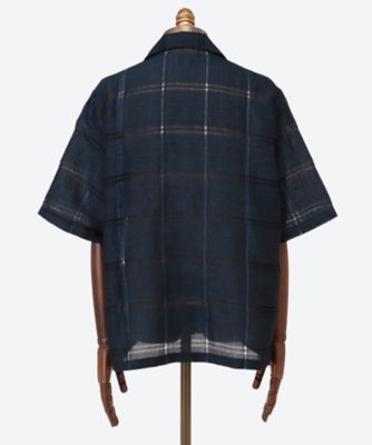 シャツ　Ｃａｂａｎａ　Ｓｈｉｒｔ　―　Ｐｌａｉｄ　Ｊａｃｑｕａｒｄ　２５Ｓ―１０―ＱＶ１２０