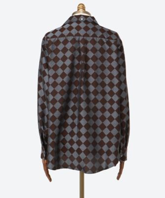 シャツ One―Up Shirt ― PE／R Argyle