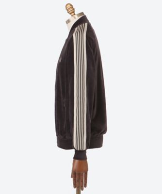 ブルゾン　Ｒｉｂ　Ｃｏｌｌａｒ　Ｔｒａｃｋ　Ｊａｃｋｅｔ　―　Ｃ／ＰＥ　Ｖｅｌｏｕｒ　２５Ｓ―２１―ＱＶ３１９