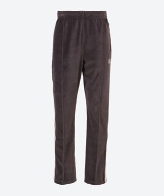 ＜NEEDLES＞パンツ　Ｎａｒｒｏｗ　Ｔｒａｃｋ　Ｐａｎｔ　―　Ｃ／ＰＥ　Ｖｅｌｏｕｒ　２５Ｓ―２２―ＱＶ３２１