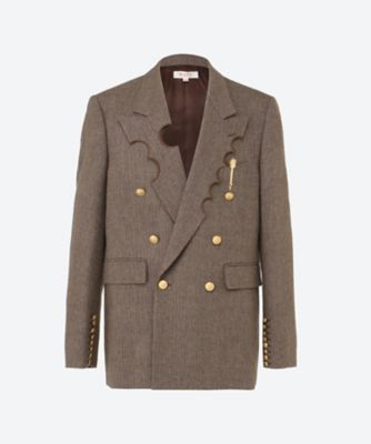 最終値下げ【未使用】ダイアグラム イレギュラー スリーブ ジャケット ジャケット CRATER TAILORED JACKET 25W―5